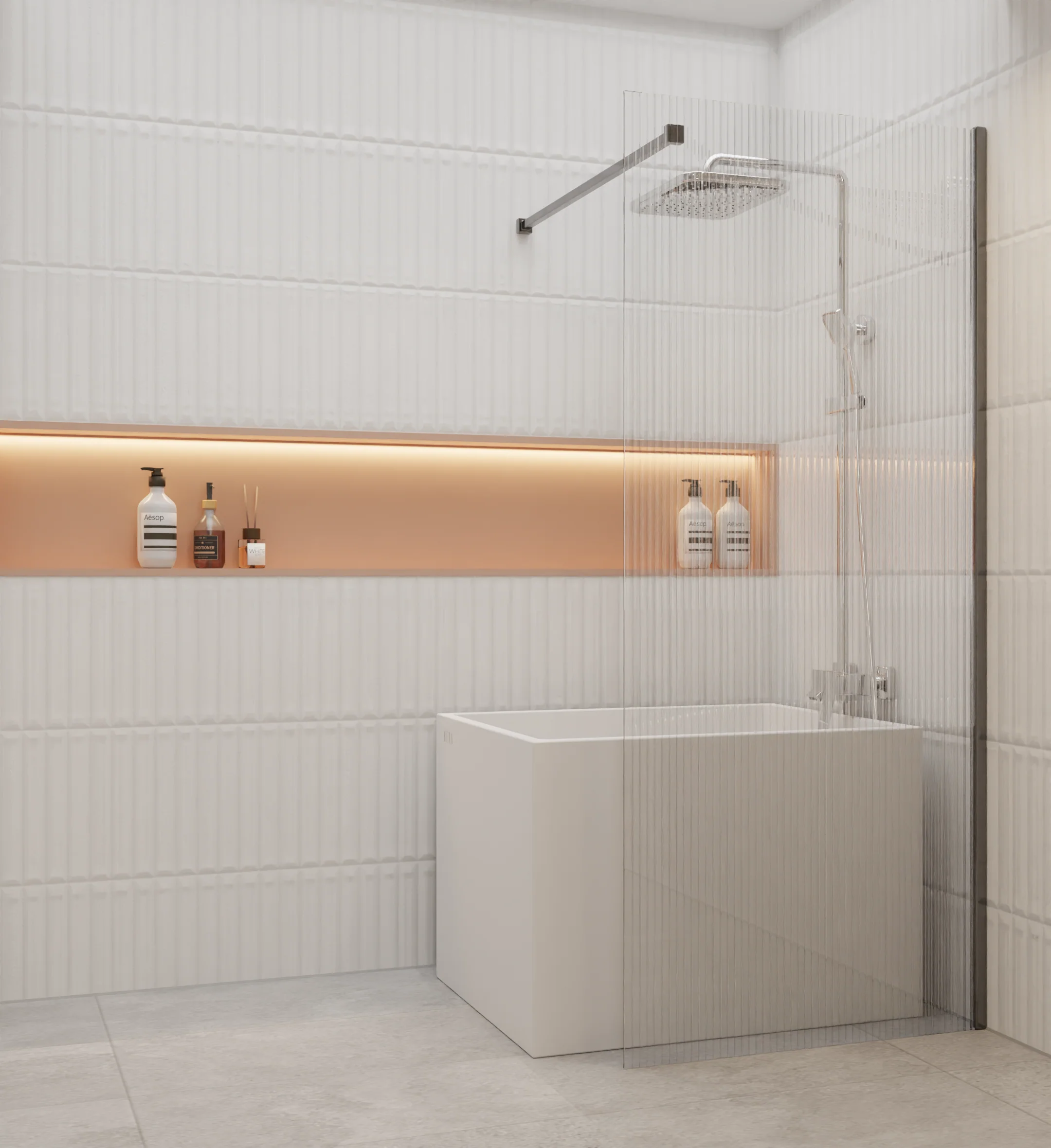 HERA Bathtub 1009 deep soak rectangular bathtub with optional seat